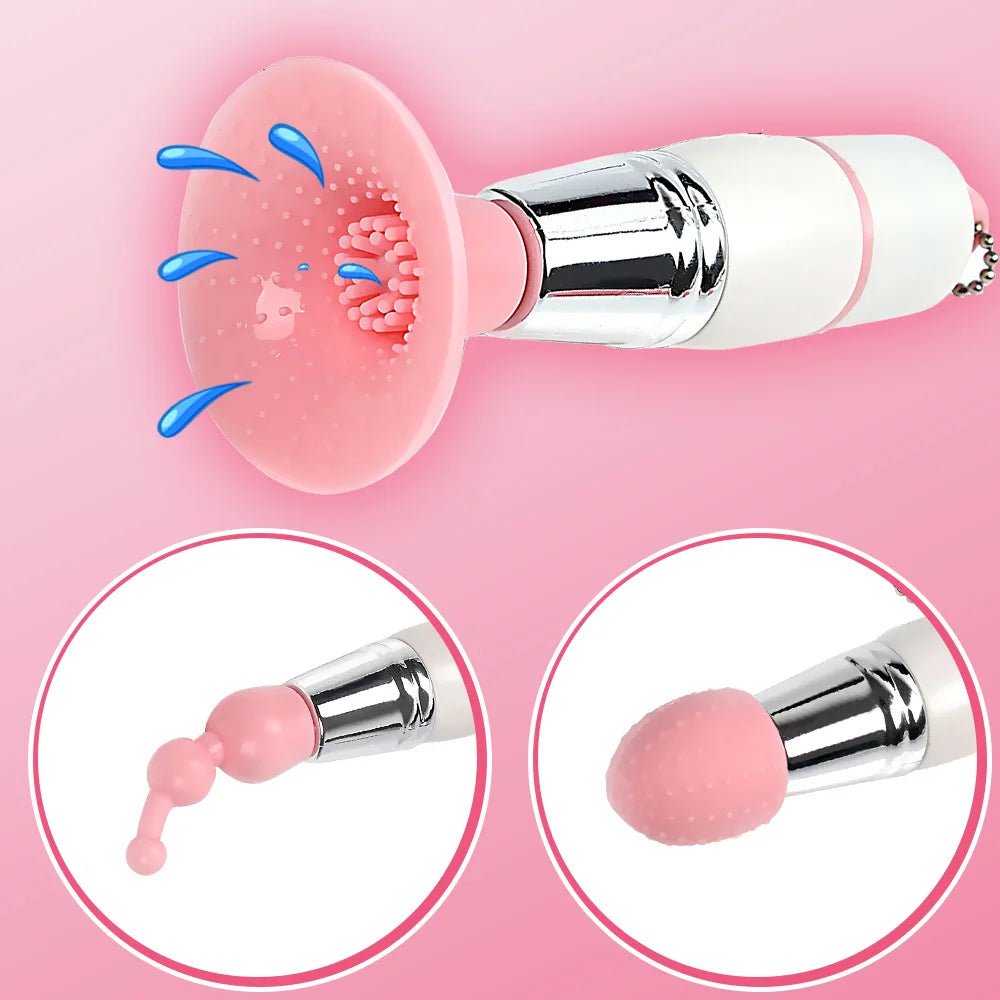 Vibrador G Spot Clit Sucker de YUKUI con Estimulación Dual