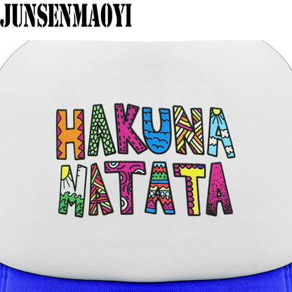 ¡Gorra Trucker Cap Hakuna Matata! 🦁 Gorra Divertida y Fresca para Adultos y Niños.