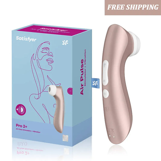 ¡Satisfyer Pro 2+ - Vibrador premiado para estimulación del clítoris!