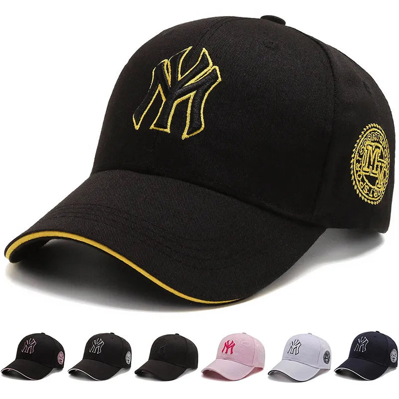 Fashion Letters Embroidery Women Men Baseball Caps Female Male Sport Visors Snapback Cap Sun Hat For Women Men