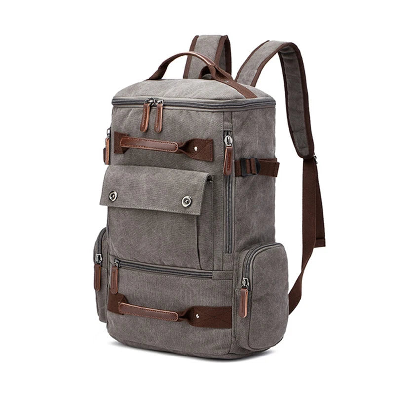 Mochila Vintage de Lienzo para Hombre por IGETBAG