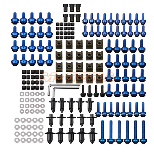 Kit de Tornillos de Carenado de Aluminio para YAMAHA YZF - 186 PCS