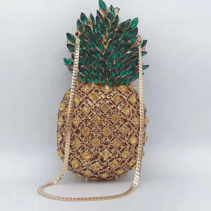 ¡Cartera de Fiesta Lady Pineapple: Elegancia y Glamour!