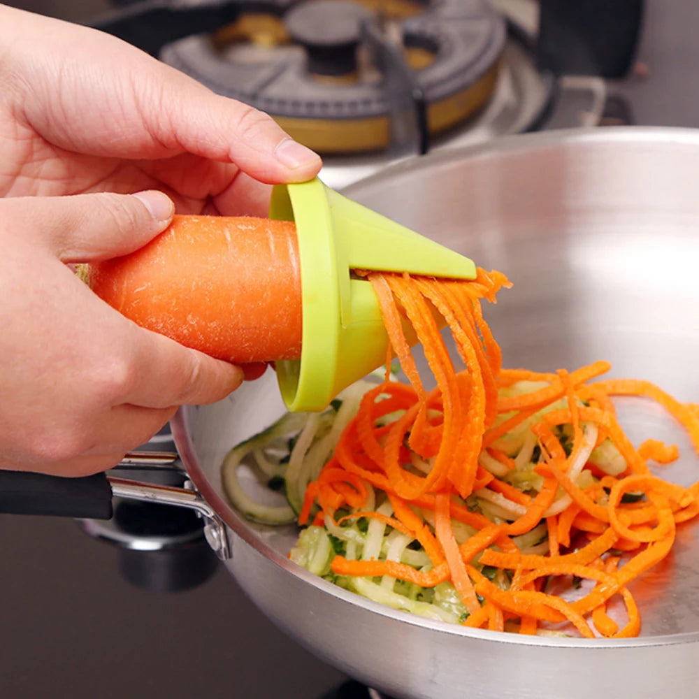 Rallador Espiral Multifuncional de Verduras de Élite: ¡Revoluciona tu cocina con estilo!