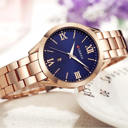 Reloj de Oro CURREN para Mujer: Elegancia Infinita ✨