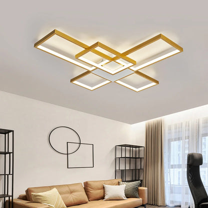 Luz de Techo LED Moderna NEO Gleam: ¡Estilo, Brillo Regulable y Calidad Garantizada!