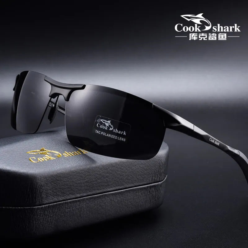 ¡Gafas de Sol Cook Shark Magnesio-Aluminio HD Polarizadas UV400! 🌟 ¡Estilo y Protección en Uno! 🕶️ ¡Compra Ahora y Destaca!