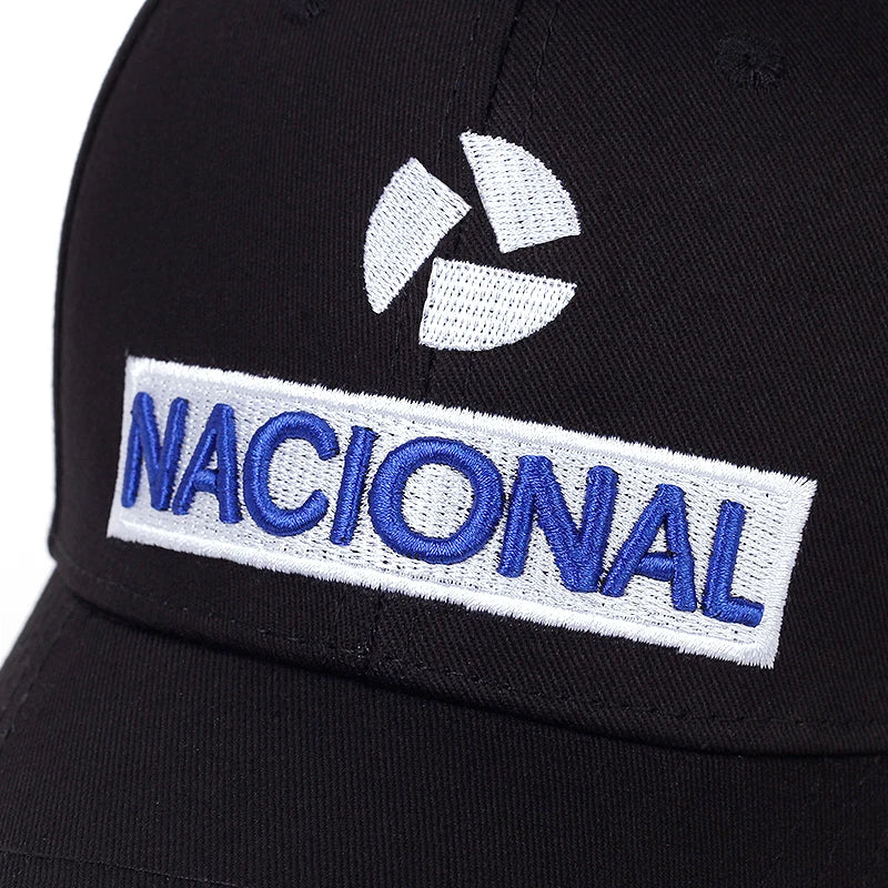 Gorra de Béisbol en Algodón con Bordado de Letras - Ajustable y Estilo Único