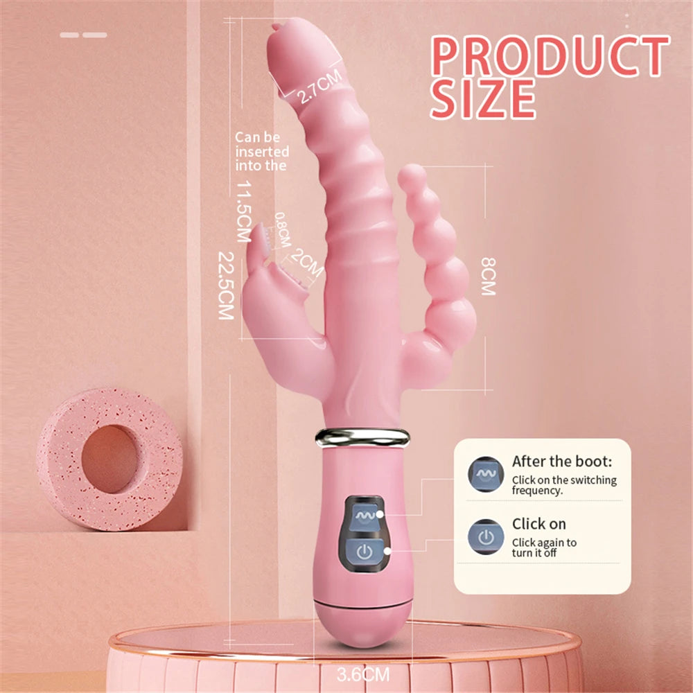 Vibrador BIRDSEXY: Doble Estimulación y Silicona de Alta Calidad 🌟