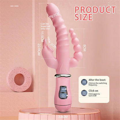 Vibrador BIRDSEXY: Doble Estimulación y Silicona de Alta Calidad 🌟