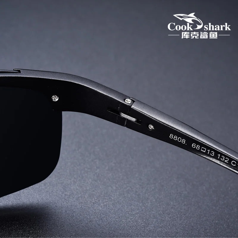 ¡Gafas de Sol Cook Shark Magnesio-Aluminio HD Polarizadas UV400! 🌟 ¡Estilo y Protección en Uno! 🕶️ ¡Compra Ahora y Destaca!