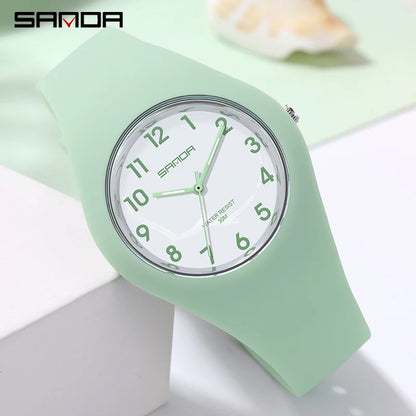 Reloj SANDA Mujer: Elegancia Ultrafina y Funcionalidad Precisa