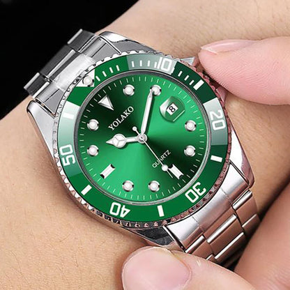 Reloj YOLAKO de Lujo Verde para Hombre - 2020 Colección