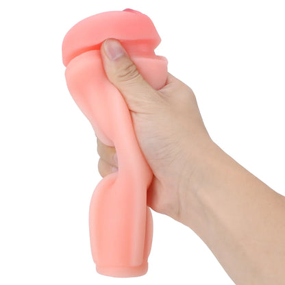 Masturbador Masculino Vaginal VATINE 16cm: Placer Realístico y Discreto