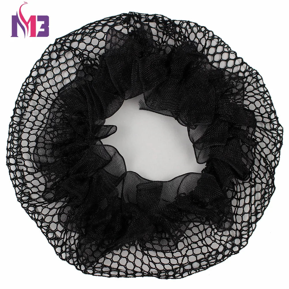 20PCS/lot Hair Net for Women Wig Cap Invisible Elastic Mesh Hairnets Bun Cover Dancing Hair Net Wigs Wave