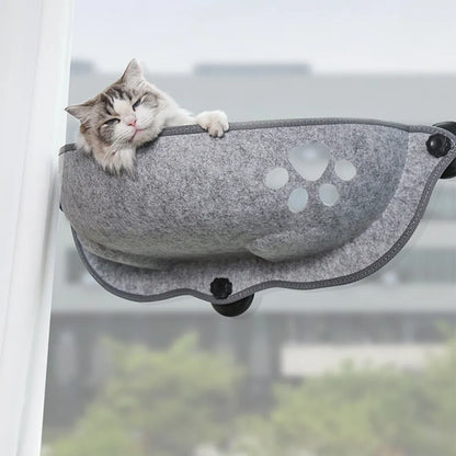 Hamaca para Ventana de Gato con Ventosas Fuertes