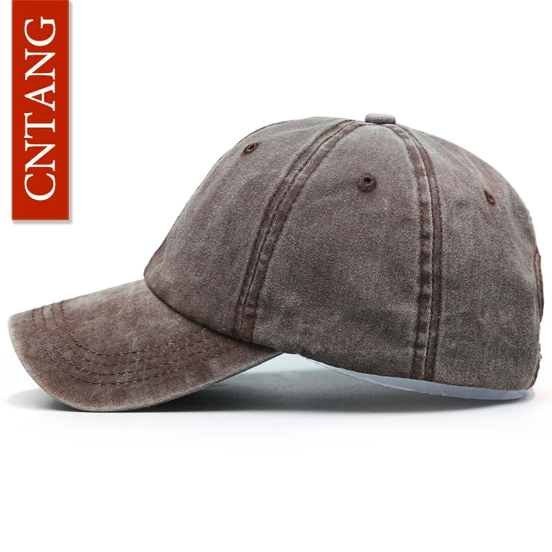 Gorra de Béisbol Clásica CNTANG: Estilo Atemporal y Ajuste Perfecto 🧢