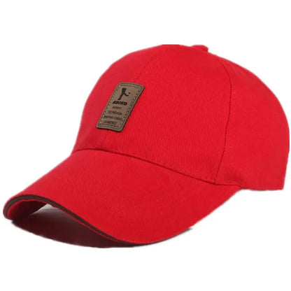 Gorra de Béisbol de Algodón con Visera Sandwich para Hombre 🧢