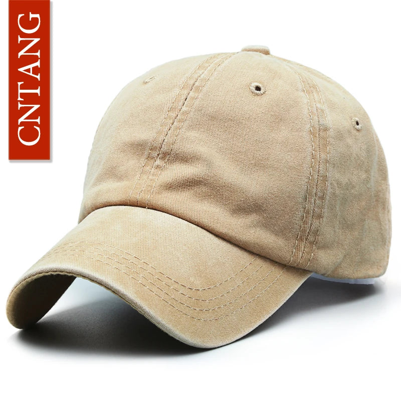 Gorra de Béisbol Clásica CNTANG: Estilo Atemporal y Ajuste Perfecto 🧢