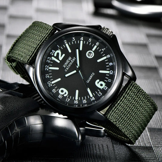 Reloj Militar XINEW para Hombre: Estilo, Funcionalidad y Durabilidad 🌟