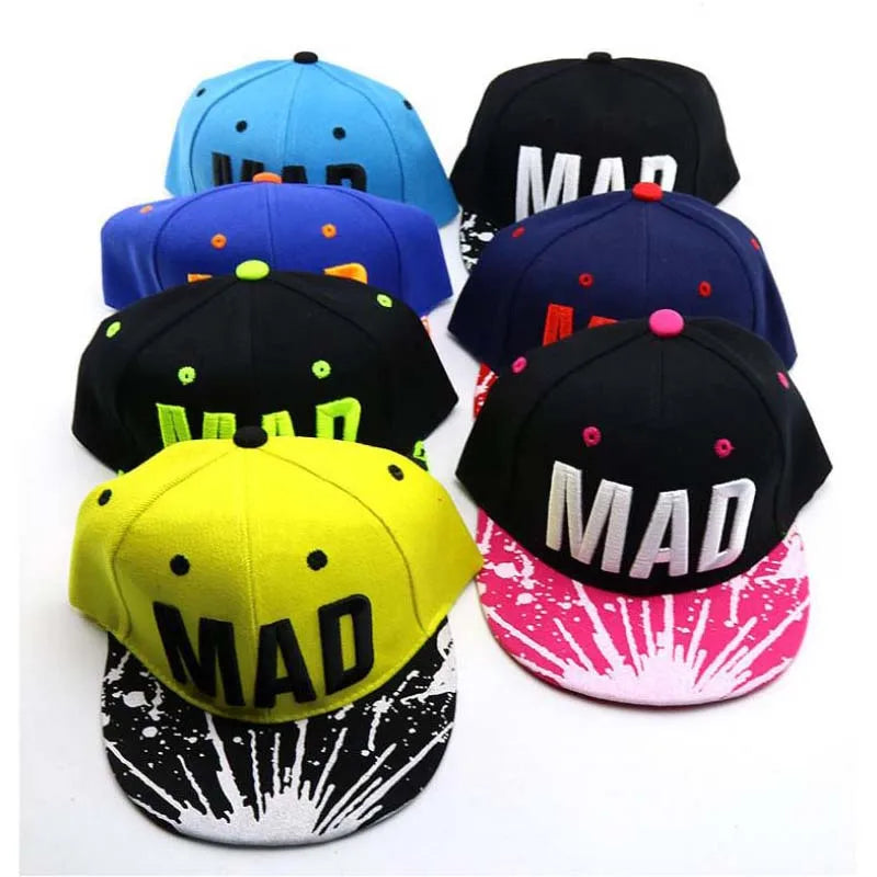 ¡Gorro de Béisbol Doitbest con Letras MAD para Niños de 2 a 8 Años! 🧢