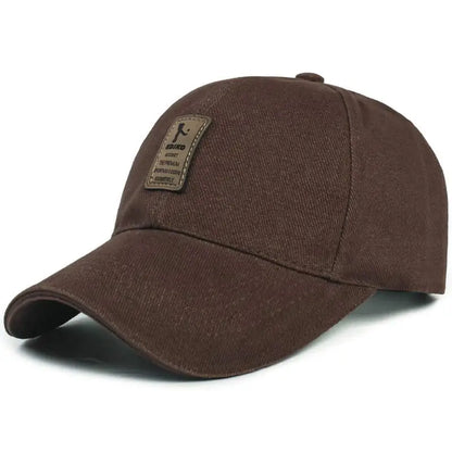 Gorra de Béisbol de Algodón con Visera Sandwich para Hombre 🧢