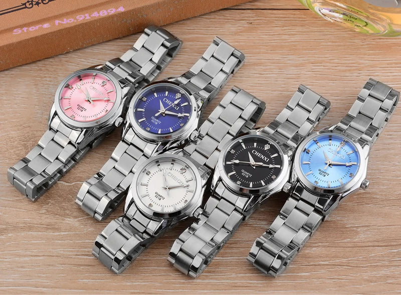 Reloj Casual para Mujer CHENXI: Elegancia y Glamour en 6 Colores 🌟