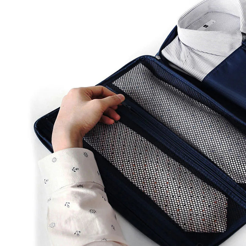 Organizador de Equipaje de Nylon para Hombre: Bolsa de Viaje con Gran Capacidad