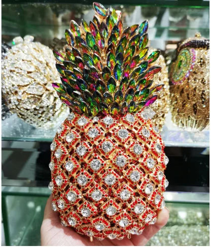 ¡Cartera de Fiesta Lady Pineapple: Elegancia y Glamour!