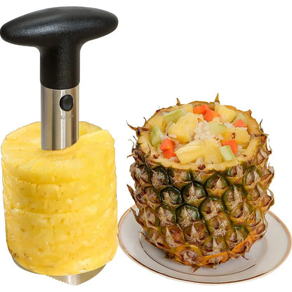 Pelador de Piña de Acero Inoxidable - ¡Fácil, Rápido y Duradero! 🍍