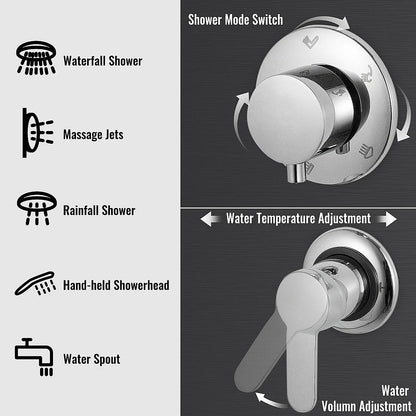 Panel de Ducha LED VEVOR: Elegancia y Spa en Casa 🚿