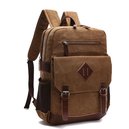 Mochila Vintage de Lienzo para Hombre - IGETBAG