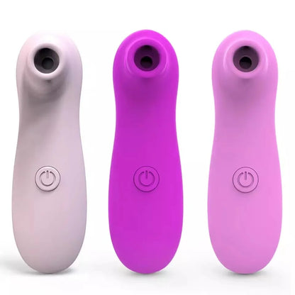 Vibrador de Silicona con Succión Vaginal 10 Modos PAQIN