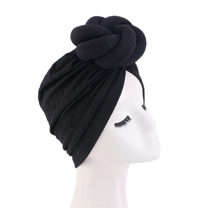 Turbante Africano de Mujer con Flor Grande: ¡Estilo y Comodidad en Uno! 🌸 ¡Destaca con Elegancia! ¡Consigue el Tuyo Ya! 🌟