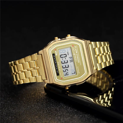 Reloj Digital LED de Mujer en Rose Gold - GoGoey