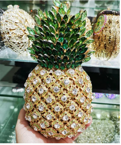 ¡Cartera de Fiesta Lady Pineapple: Elegancia y Glamour!