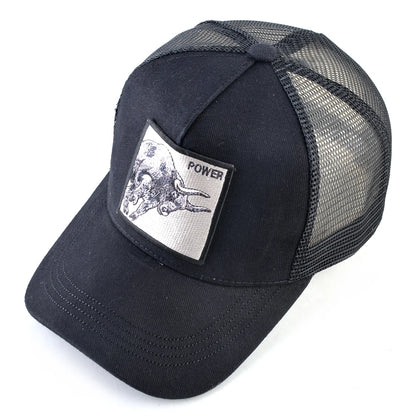 Gorra de Béisbol Unisex con Bordado de Animales - Estilo Urbano y Fresco 🧢