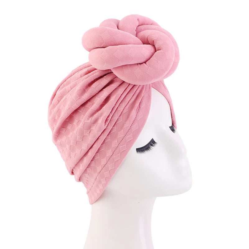 Turbante Africano de Mujer con Flor Grande: ¡Estilo y Comodidad en Uno! 🌸 ¡Destaca con Elegancia! ¡Consigue el Tuyo Ya! 🌟