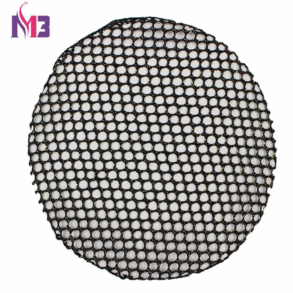 20PCS/lot Hair Net for Women Wig Cap Invisible Elastic Mesh Hairnets Bun Cover Dancing Hair Net Wigs Wave