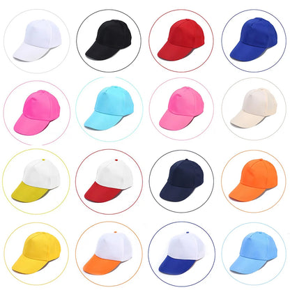 Gorra de Béisbol de Color Sólido Black Cap 🧢 ¡Estilo y Protección Solar!