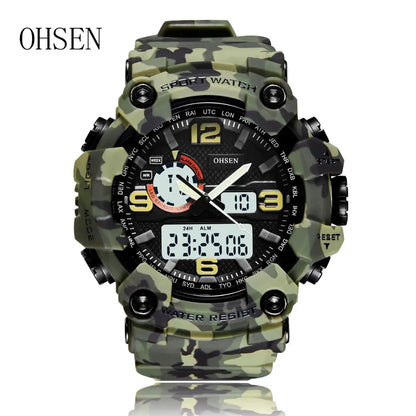 Reloj Deportivo Militar Ohsen AD2005 - Resistente, Funcional, Estiloso