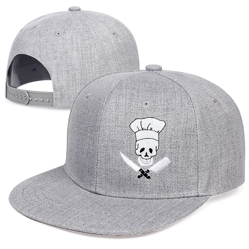 Gorra Cooking Pirate Chef Grill Sergeant Hip Hop Algodón 🧑‍🍳🏴‍☠️