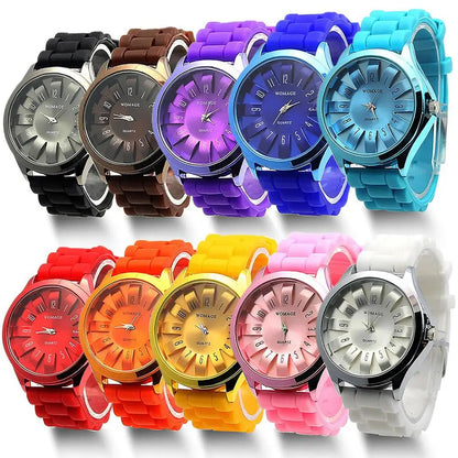 Reloj de Pulsera de Silicona Floral - Elegancia y Funcionalidad en Uno Solo 🌺