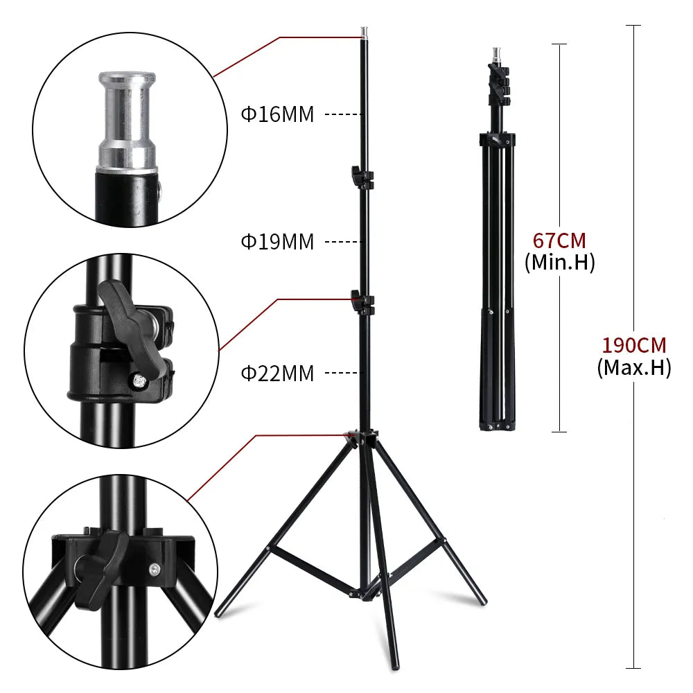 Kit de Iluminación Fotográfica 2x3M: ¡Potencia tu Creatividad!