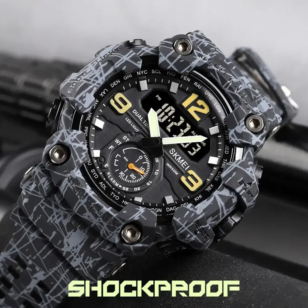 Reloj Deportivo SKMEI Dual Movement 3 Time para Hombres