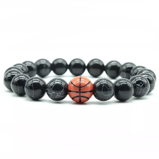 Pulsera Exclusiva de Piedra Natural 10mm para Hombres 🔥