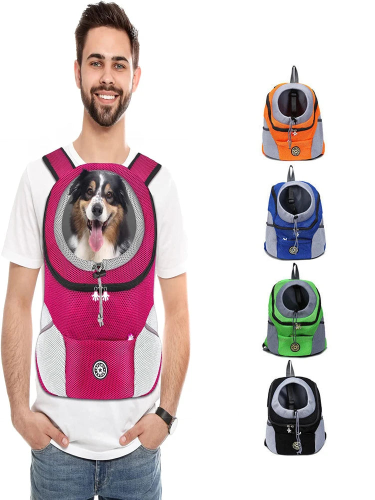 Mochila Exclusiva con Estilo y Confort para Tu Peludo Viajero 🐾