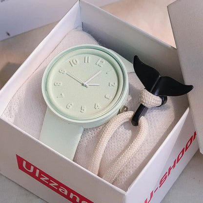 Reloj de Cuarzo Makaron Simple para Mujer - Elegancia Vintage y Resistente al Agua 🌟