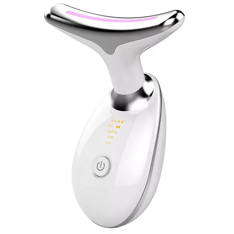 Masajeador Facial y de Cuello con Terapia de Fotones LED