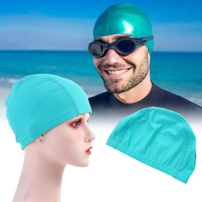 ¡Gorra de Natación de Nylon para Pelo Largo! 🏊‍♀️ ¡Disfruta del agua sin preocupaciones! 🌊👒